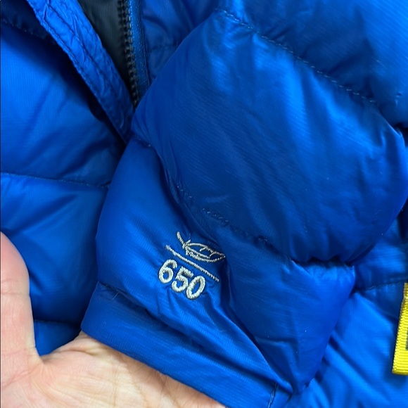 LL Bean Blue Puffer Jacket 2T - Picture 7 of 7